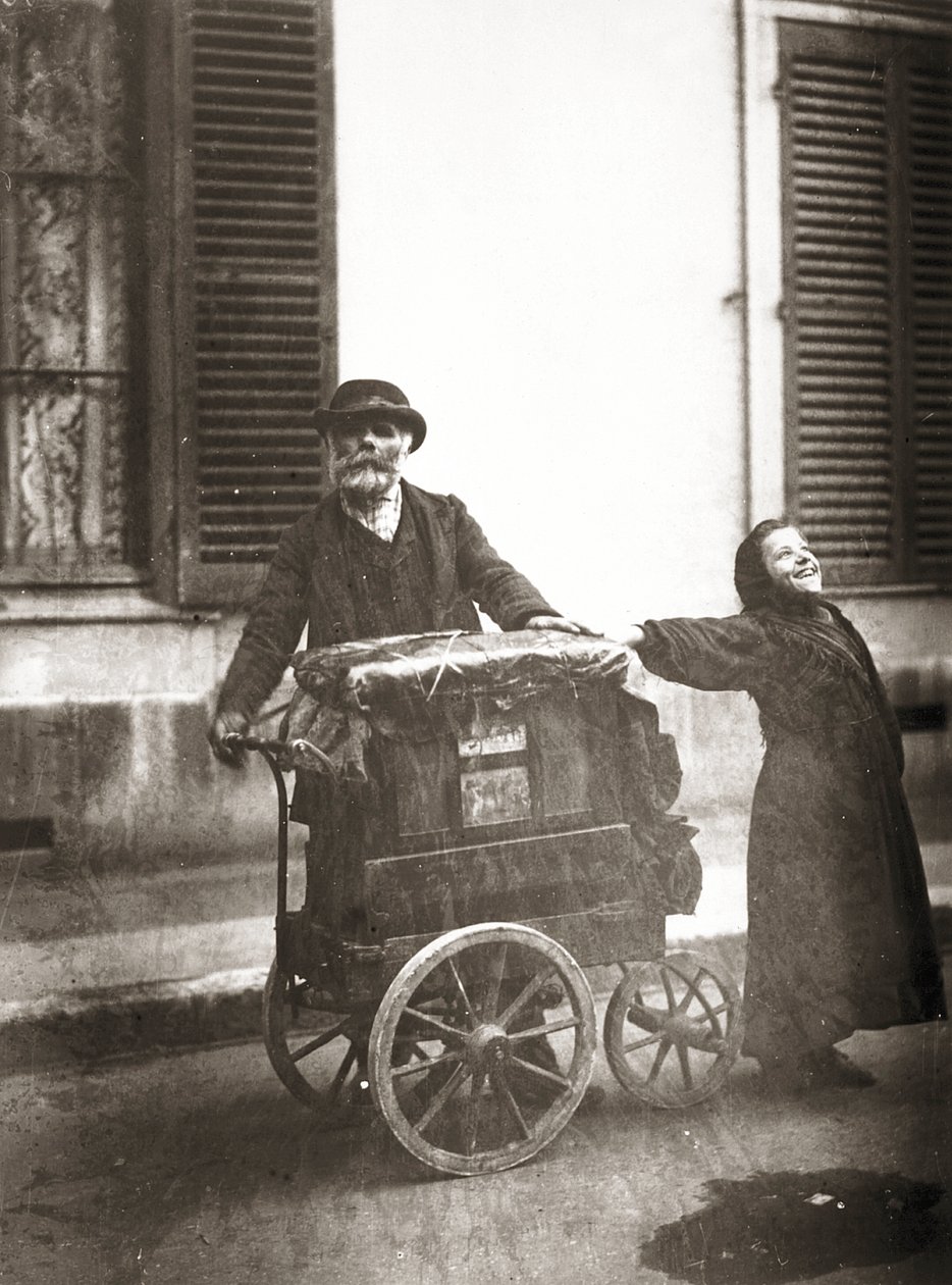管风琴，c.1898-99（明胶银印） 作者 欧仁·阿格特