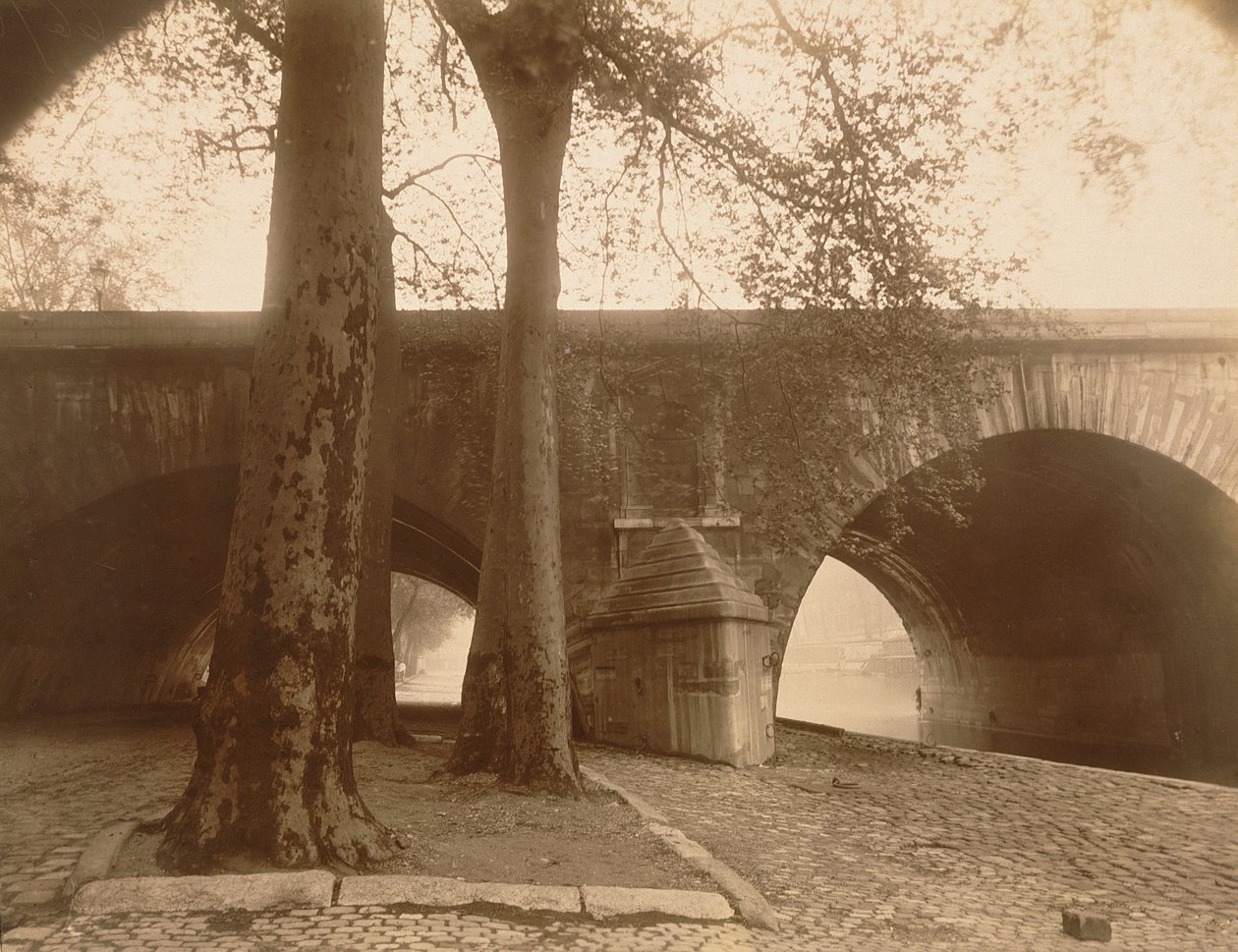 Pont Marie，1926年（蛋白印刷纸张照片） 作者 欧仁·阿格特