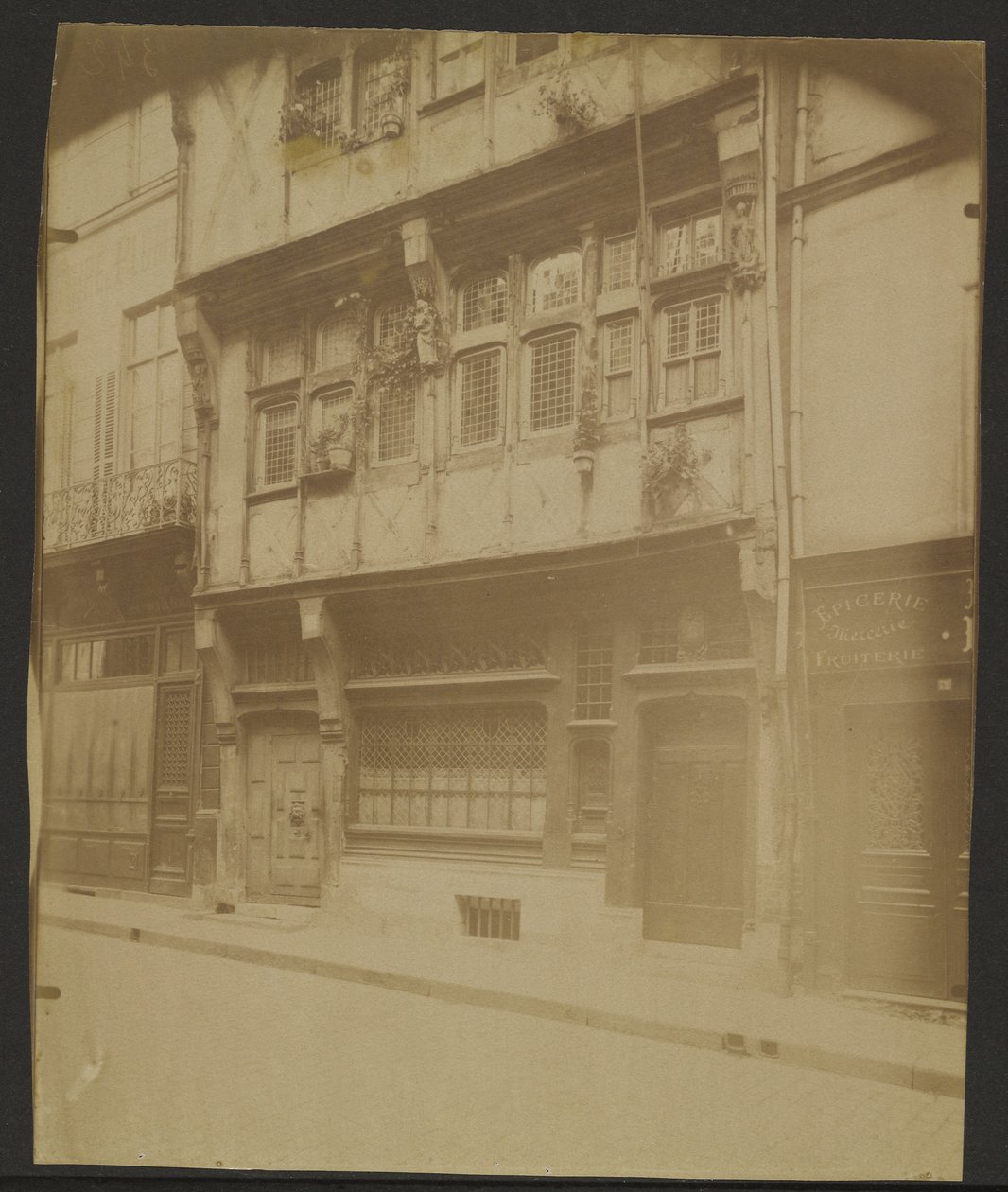 Rouen, Maison Rue Saint-Romain, 74 作者 欧仁·阿格特
