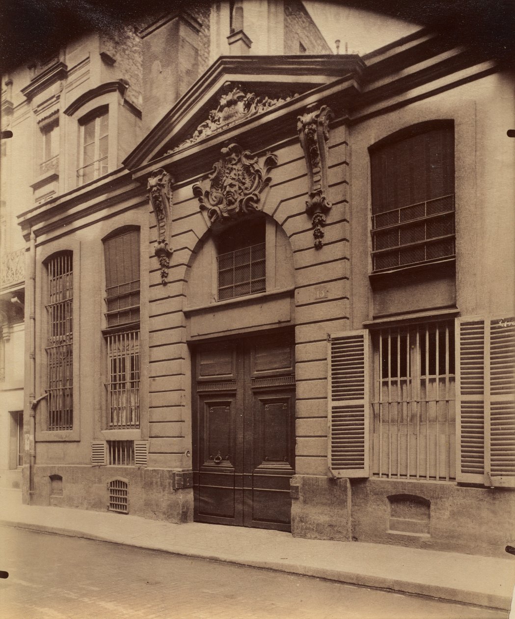 雷加街（Rue du Regard），1899年。 作者 欧仁·阿格特