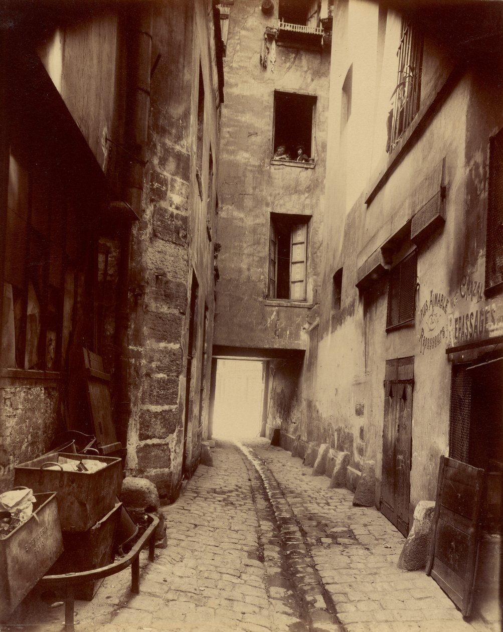 Vieille Cour，22 rue Quincampoix 作者 欧仁·阿格特