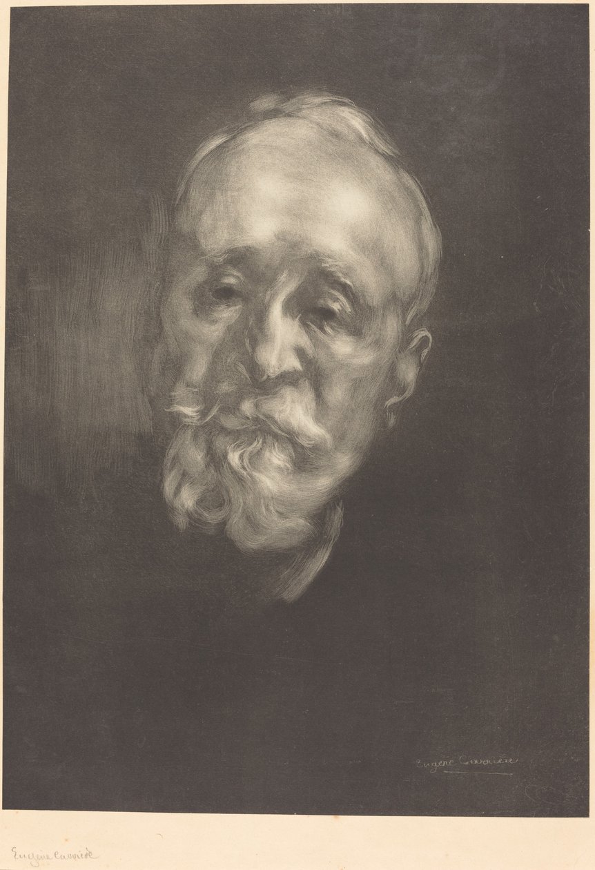 Pierre Puvis de Chavannes 作者 欧仁·卡里尔（EugèneCarrière）