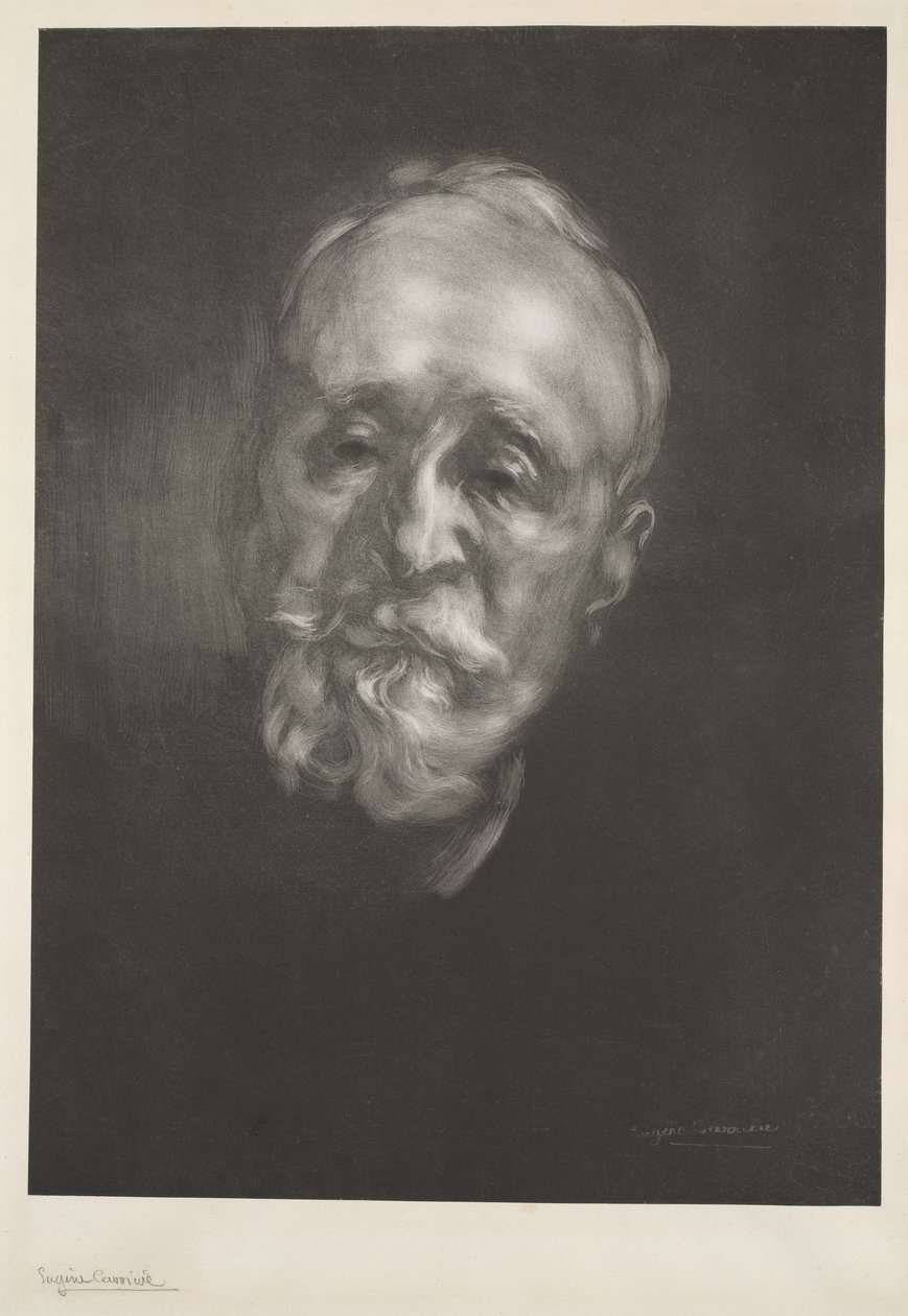 卡维尼斯大街（Puvis de Chavannes），1897年。 作者 欧仁·卡里尔（EugèneCarrière）