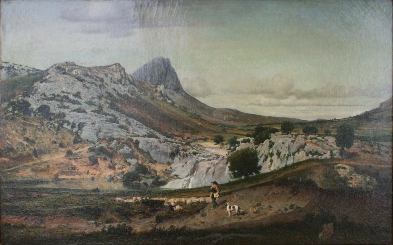 皮克-圣卢（Pic Saint-Loup）的驻军 作者 尤金·卡斯特尔瑙