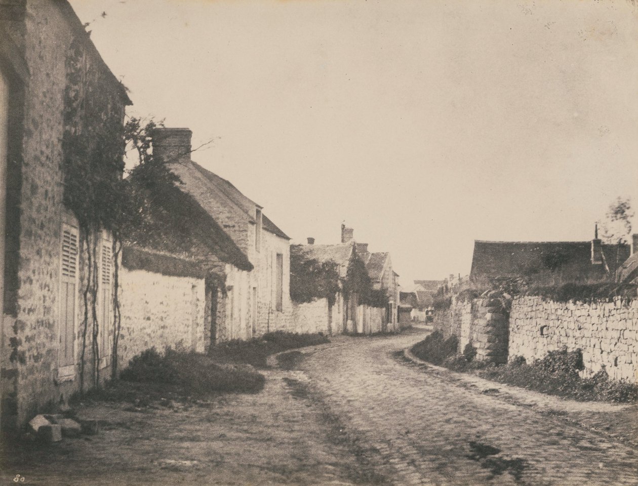 巴比松，约1860年。 作者 欧仁·库维利（EugèneCuvelier）