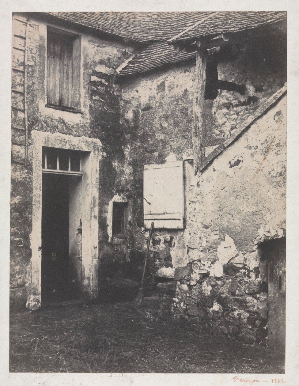 农庄，1862年。 作者 欧仁·库维利（EugèneCuvelier）