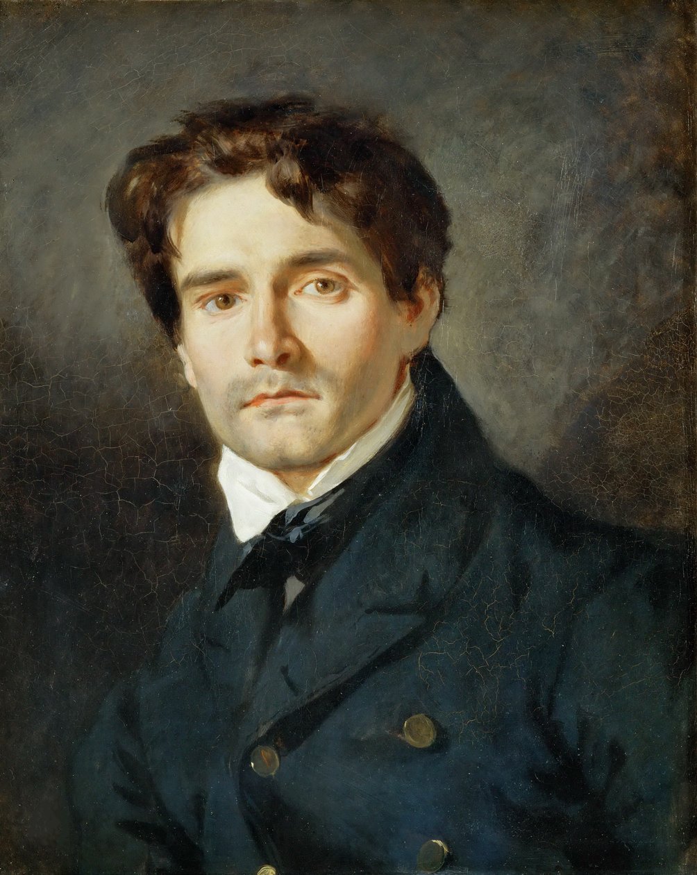 Léon Riesener的肖像，1808-1878年，1835年。 作者 尤金·德拉克洛瓦