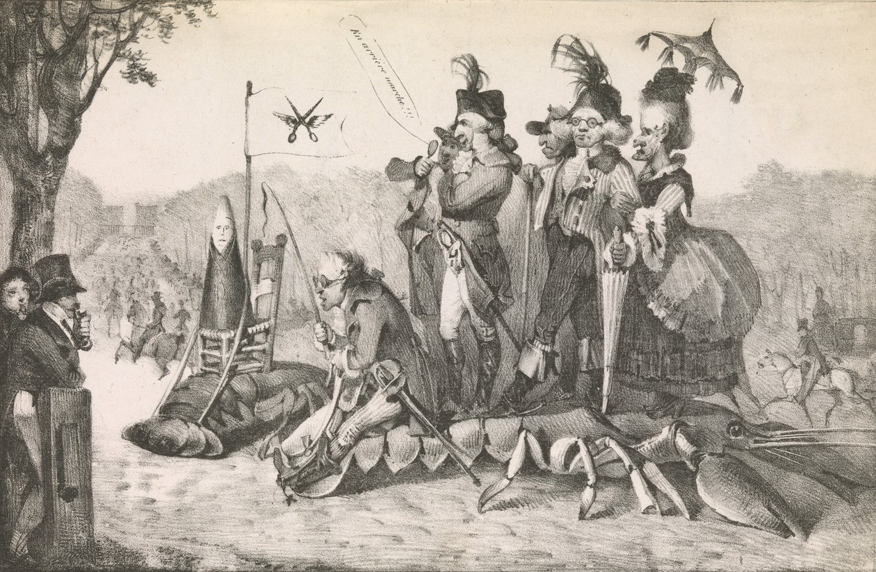 龙尚的小龙虾，1822., 1822. 作者 尤金·德拉克洛瓦