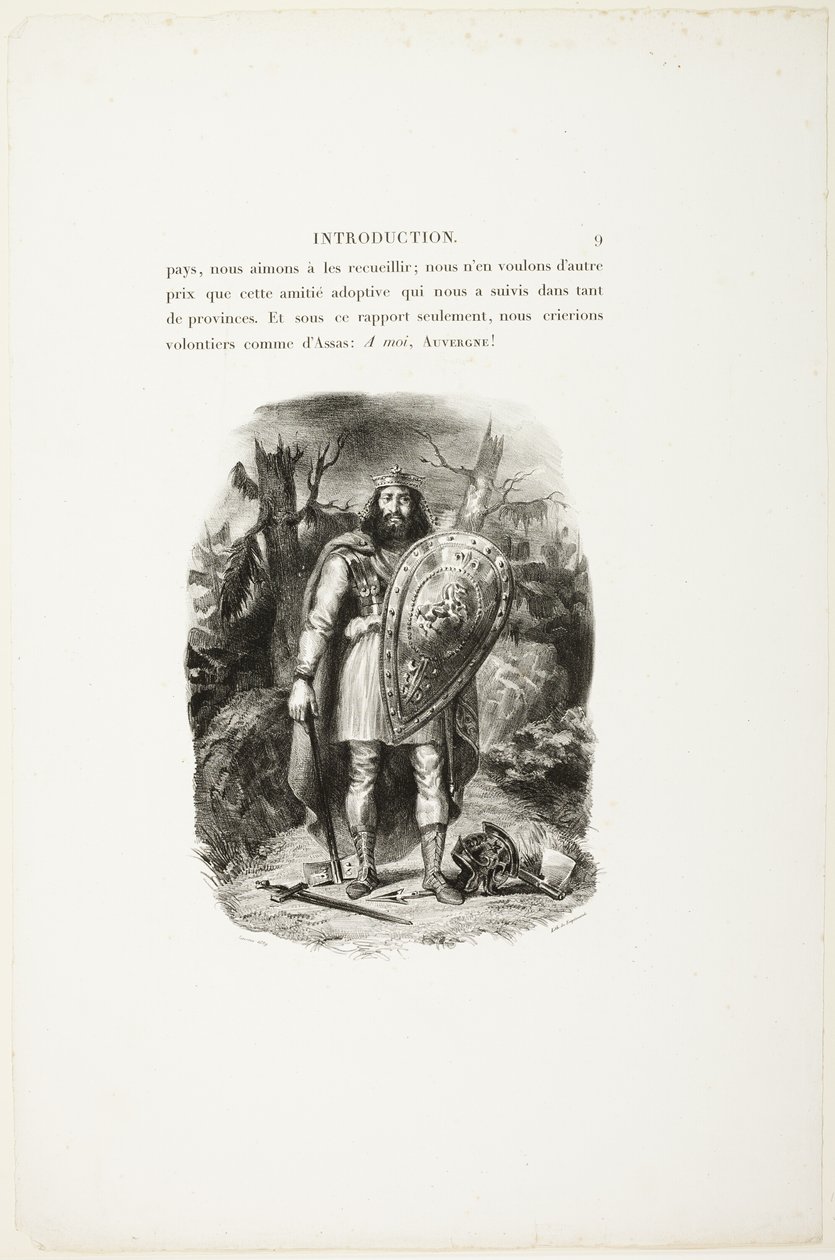 Vercingétorix 作者 尤金·德拉克洛瓦