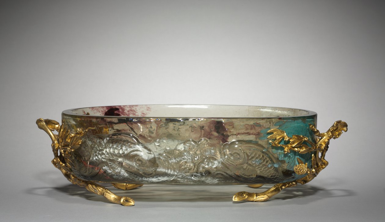 中心饰物，大概由AppertFrères公司制造，约1880年由Escalier de Cristal公司零售 作者 欧仁·卢梭（EugèneRousseau）