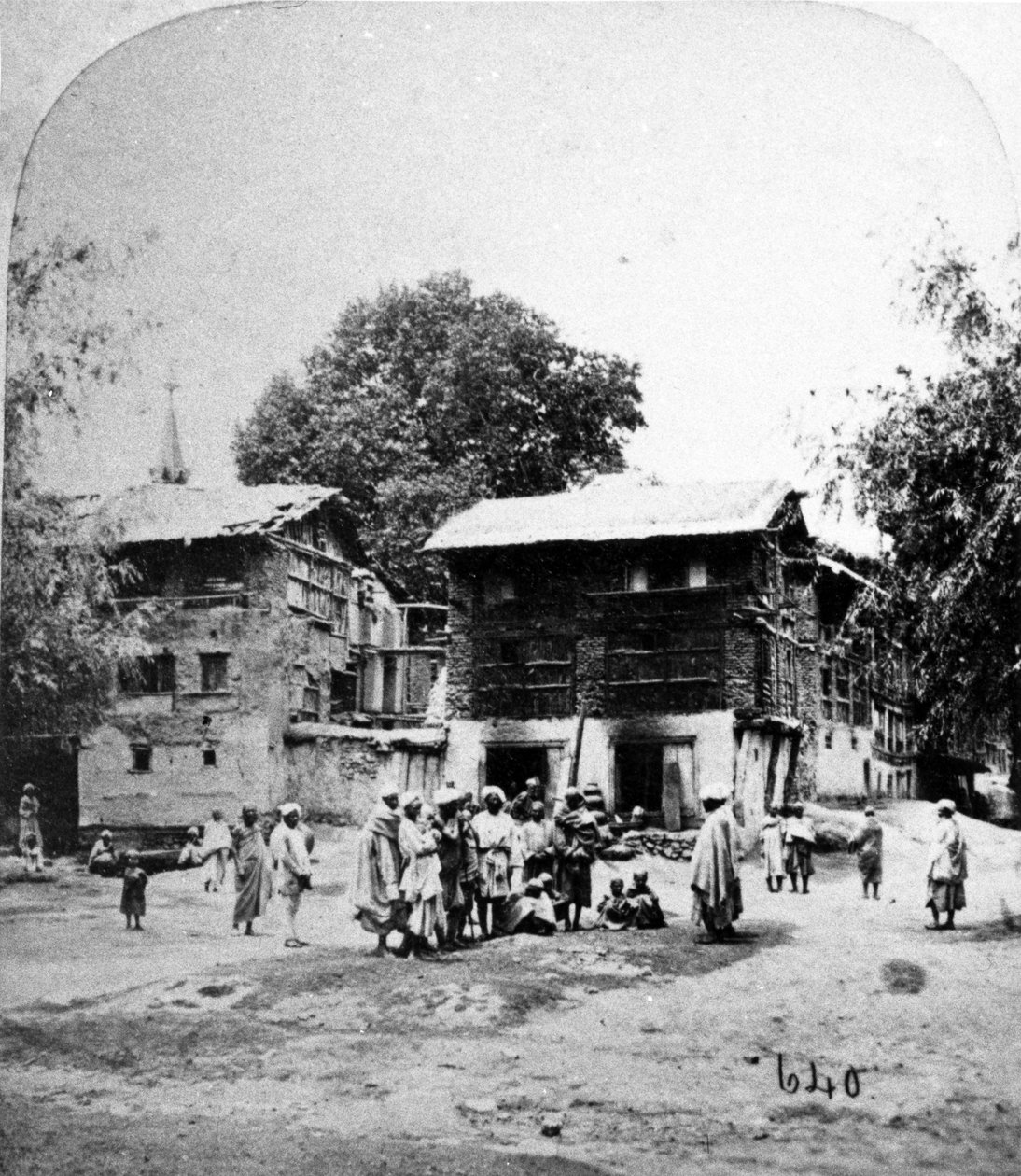 印度的阿富汗商人，1860年代 作者 欧洲摄影师