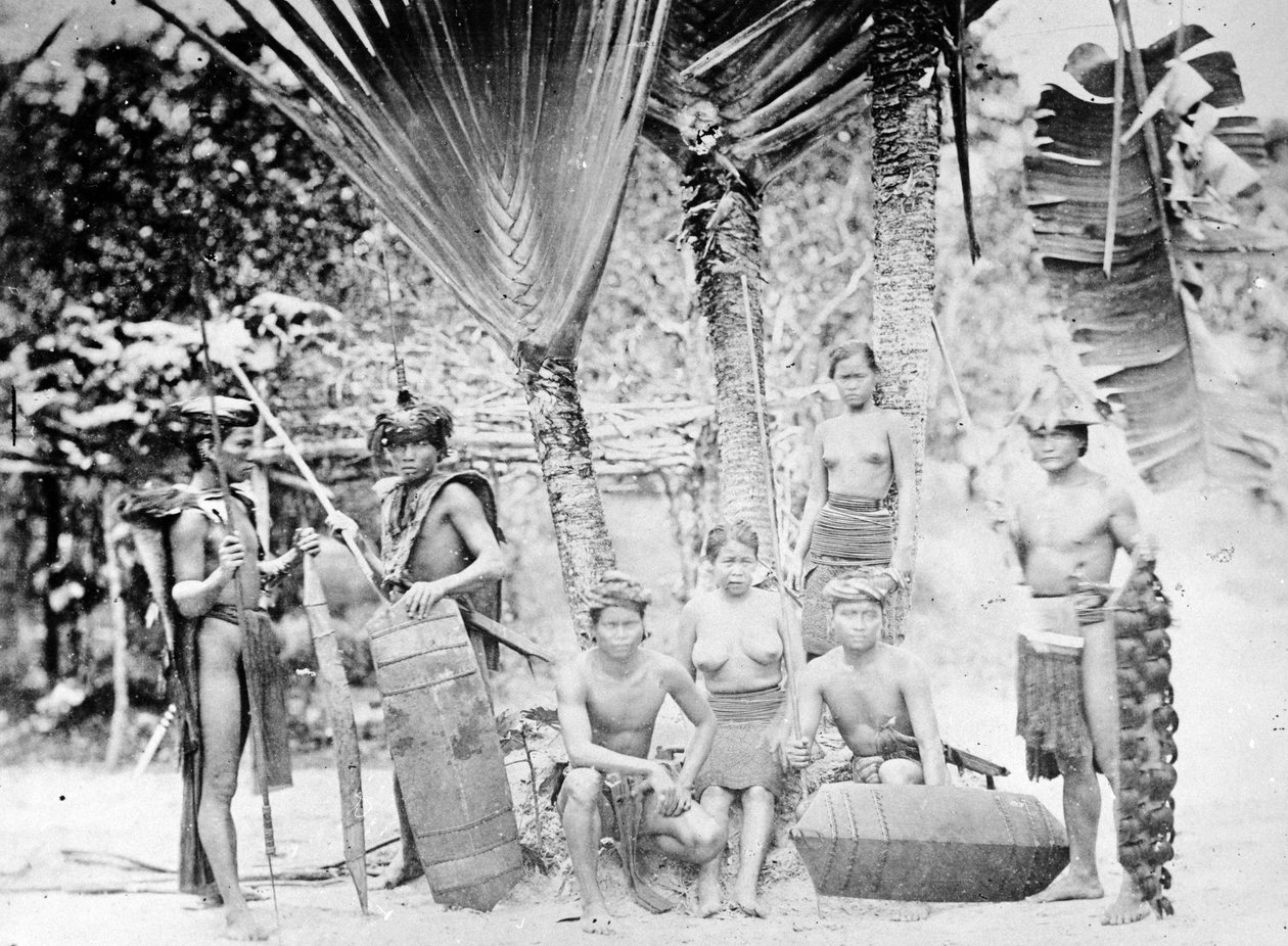 1838年代的槟城大陆人 作者 欧洲摄影师