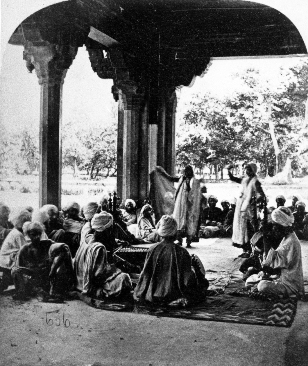 Nautch Dance，1860年代 作者 欧洲摄影师
