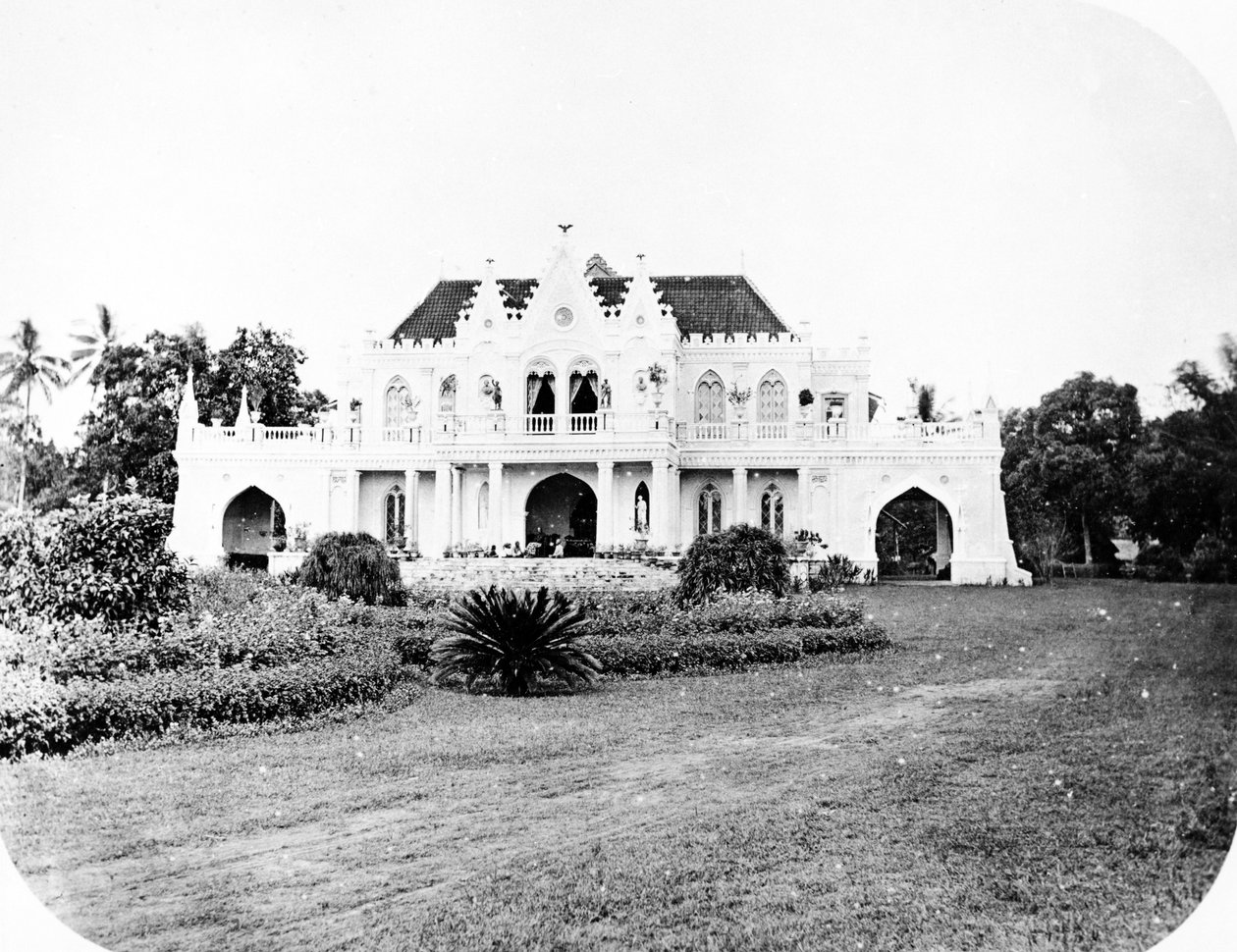 Raden Saleh&39;s House，Cikini，Java，c.1872 作者 欧洲摄影师