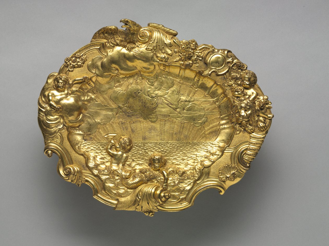 菜，英格兰或德国，约1725-1750年 作者 欧洲学校