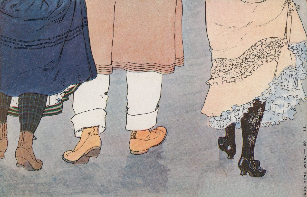 脚（彩色平版） 作者 欧洲学校