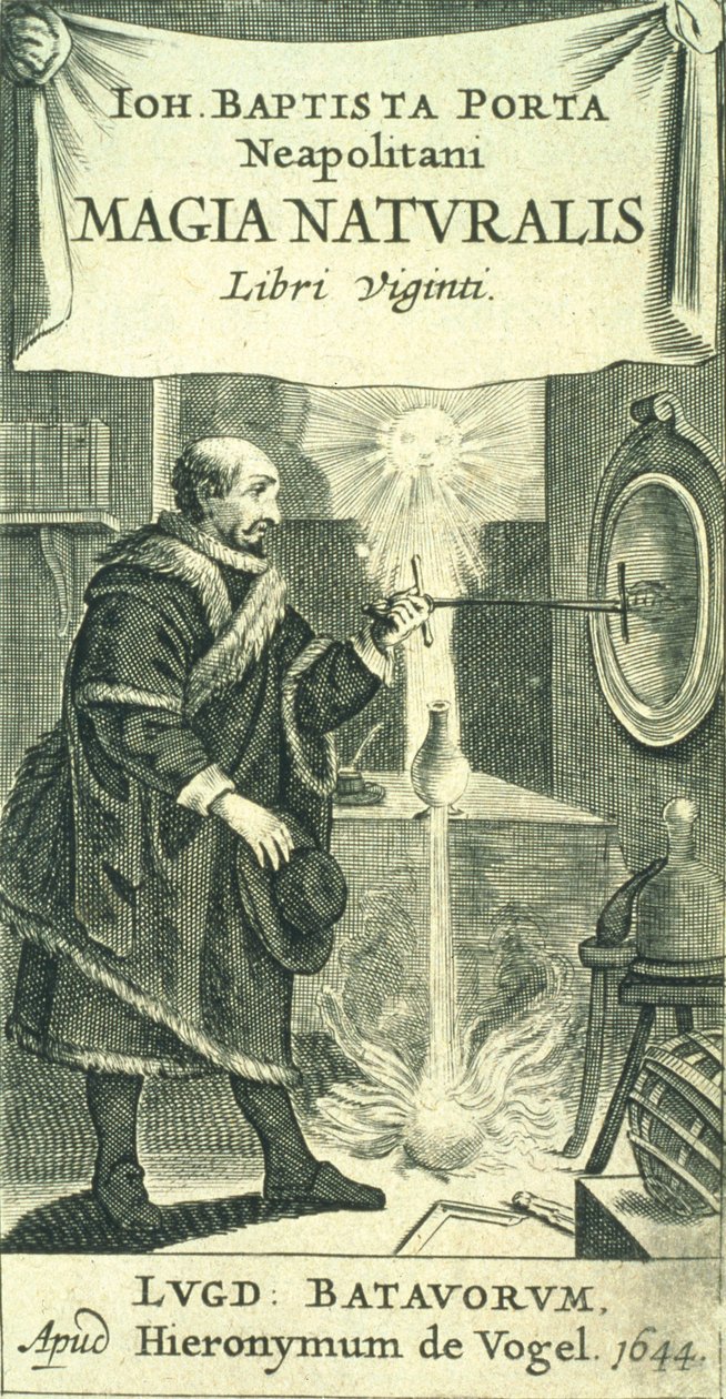 1644年Giovanni Battista della Porta为Magiae Naturalis Libri Viginti设计的饰品 作者 欧洲学校