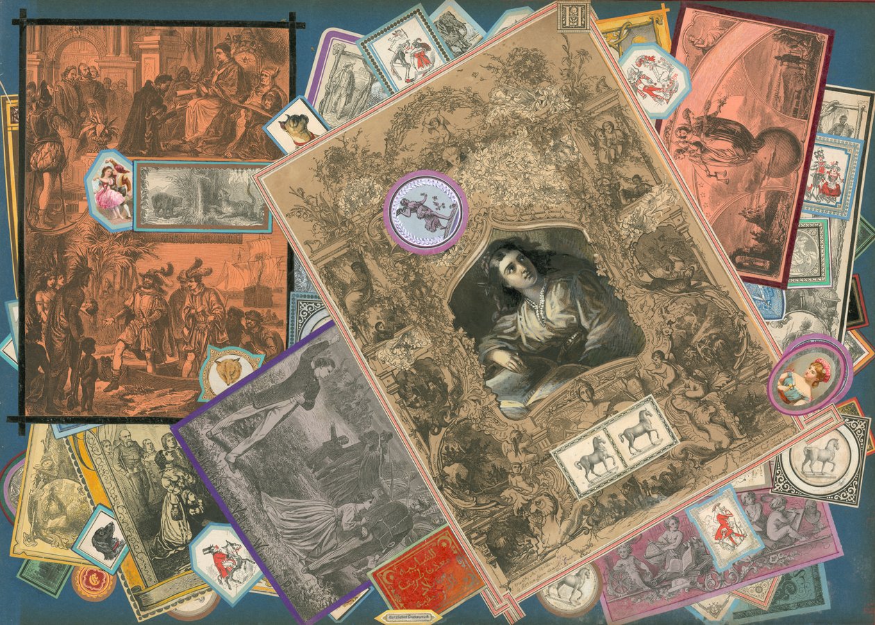 Sammelsurium 第三卷页面（印刷品） 作者 欧洲学校