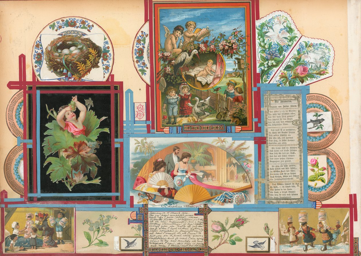 Sammelsurium 第三卷页面（印刷品） 作者 欧洲学校