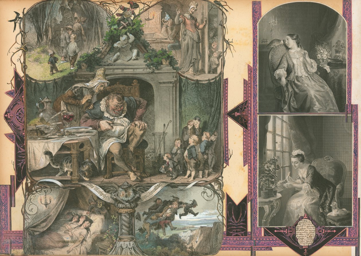 Sammelsurium 第三卷页面（印刷品） 作者 欧洲学校