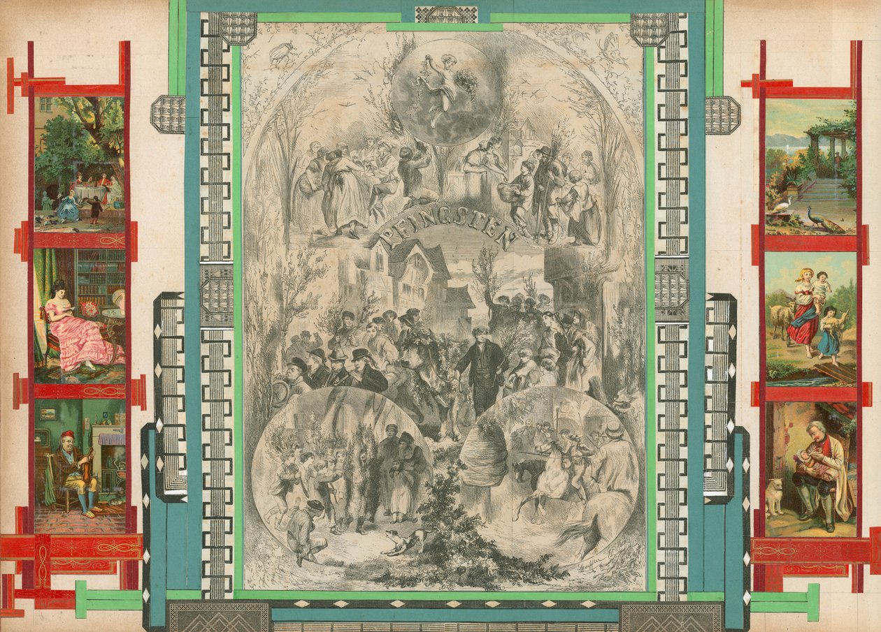 Sammelsurium 第四卷页面（印刷品） 作者 欧洲学校