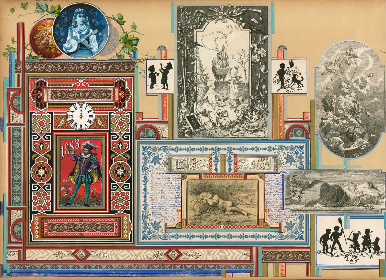 Sammelsurium 第九卷页面（印刷品） 作者 欧洲学校