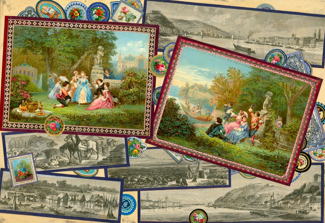 Sammelsurium 第一卷页面（印刷品） 作者 欧洲学校