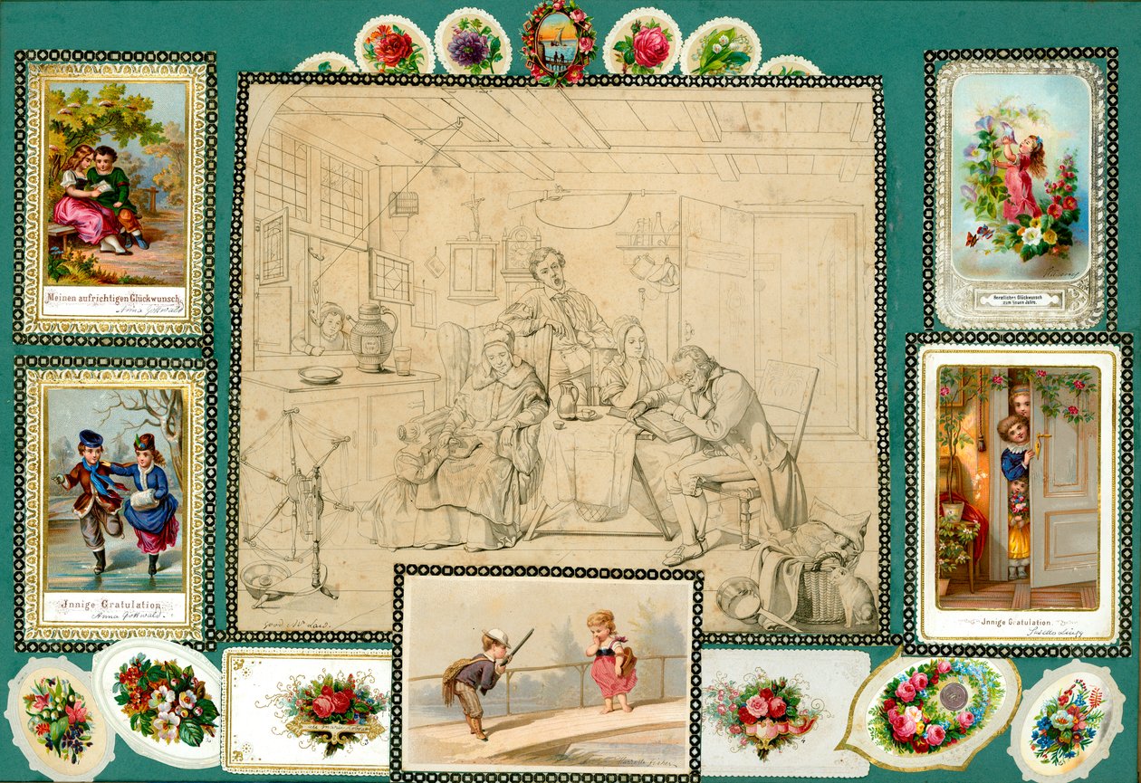 Sammelsurium 第一卷页面（印刷品） 作者 欧洲学校