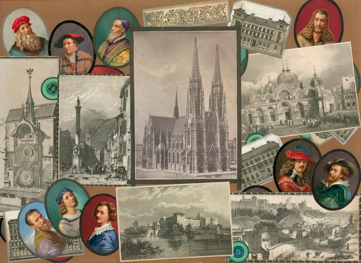 Sammelsurium 第十一卷页面（印刷品） 作者 欧洲学校