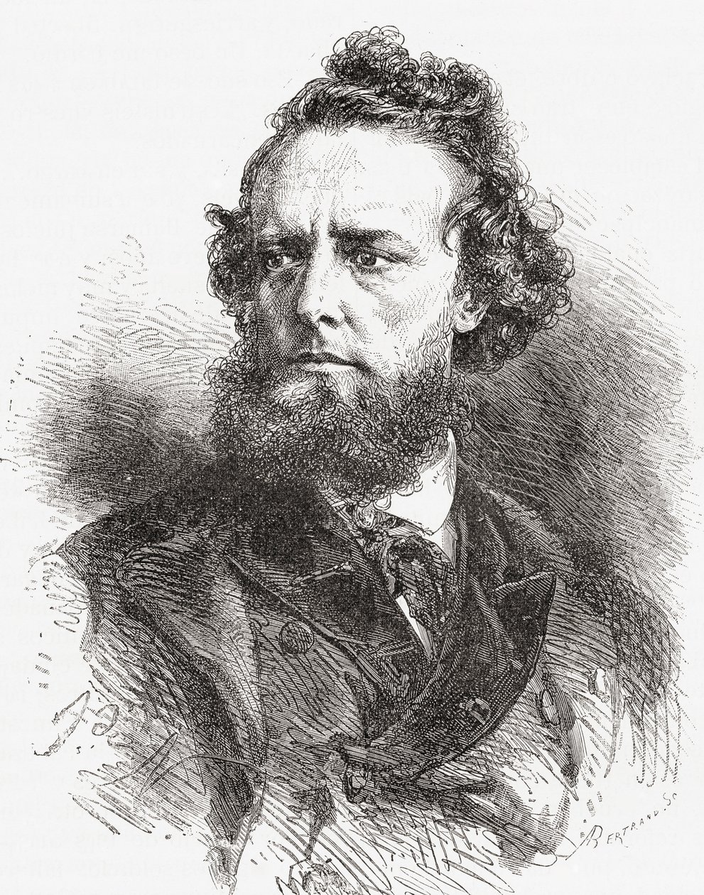 William Hepworth Dixon来自“手中的世界”，1878年出版 作者 欧洲学校