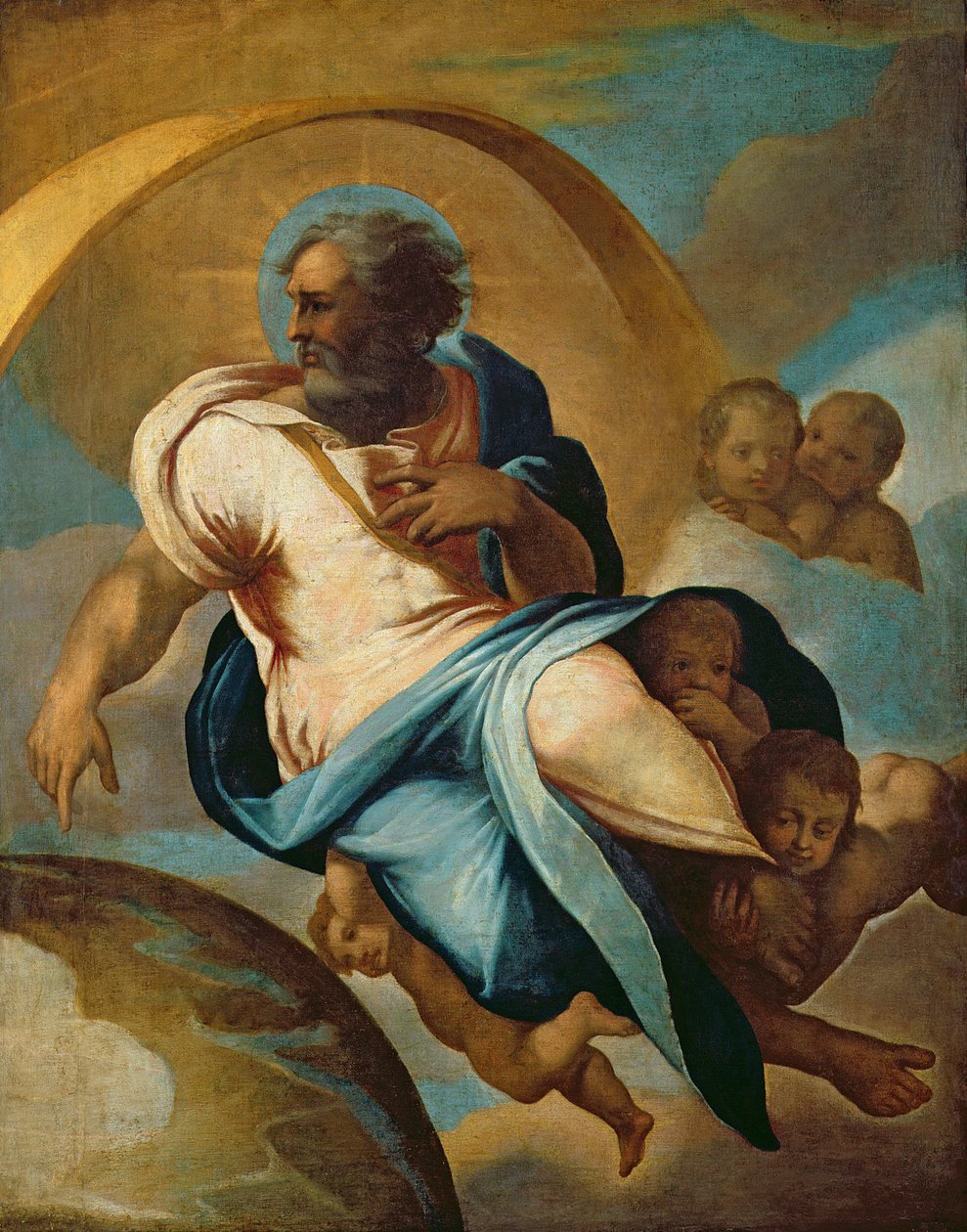 世界的创造 作者 Eustache Le Sueur