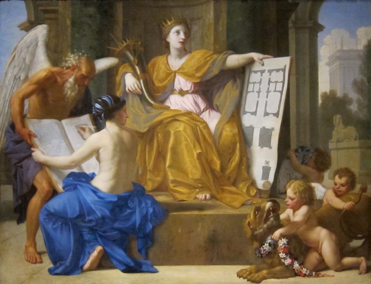 辉煌的寓意 作者 Eustache Le Sueur