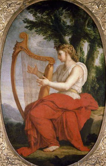 Calliope，c.1650-52 作者 Eustache Le Sueur