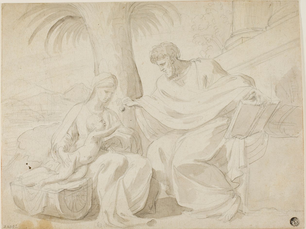 神圣家族 作者 Eustache Le Sueur