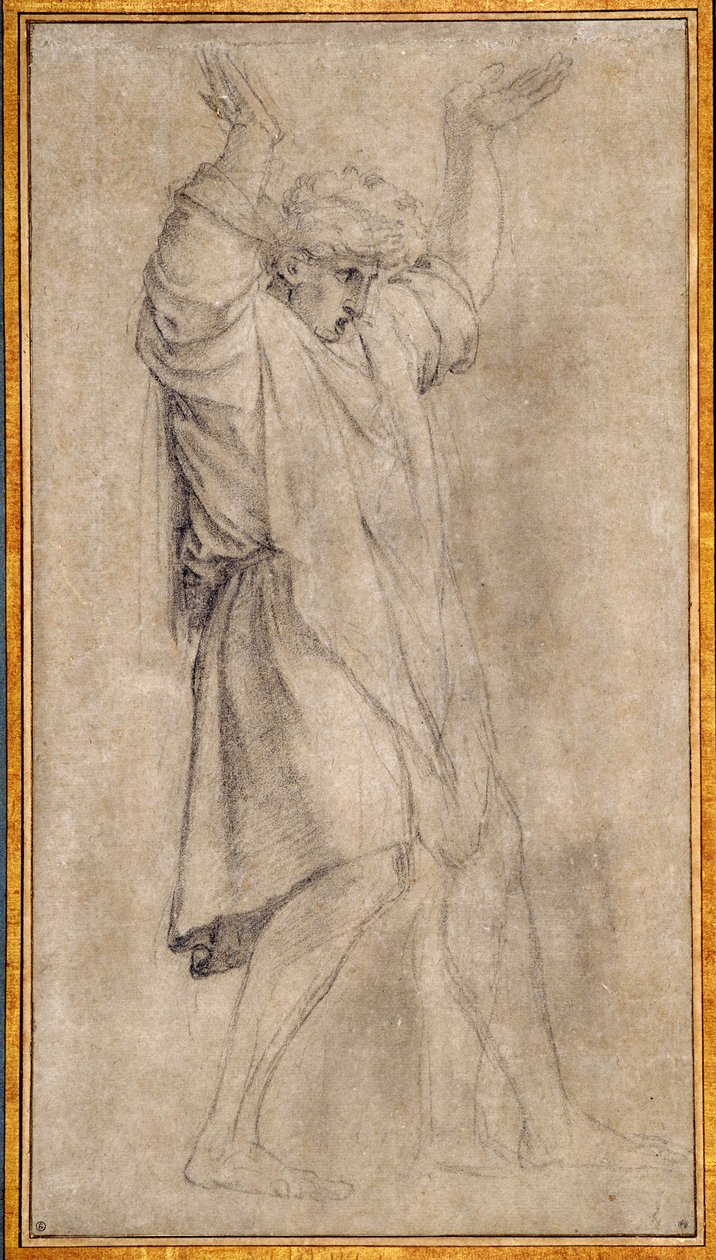 研究古罗马的传奇人物马库斯·库尔蒂乌斯（Marcus Curtius） 作者 Eustache Le Sueur