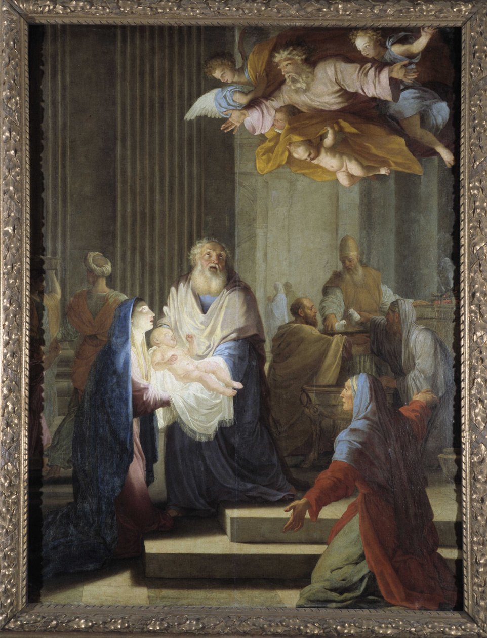 The presentation at the Temple 作者 Eustache Le Sueur