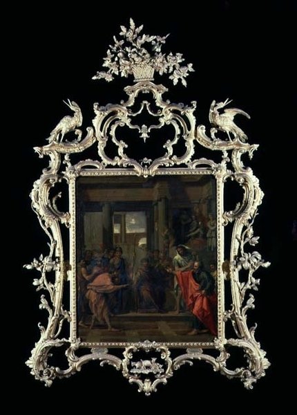 两个哲学家在皇帝面前争论不休 作者 Eustache Le Sueur