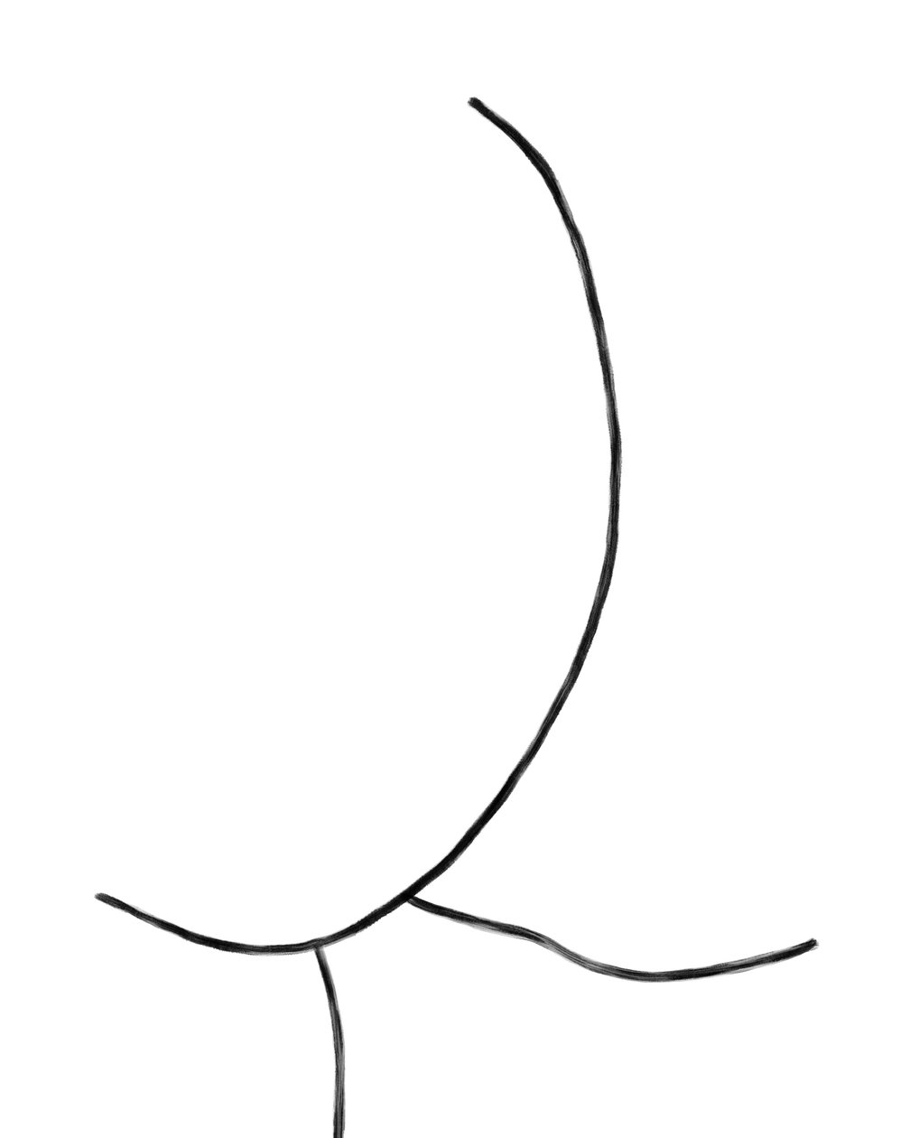 裸体。(数字艺术） 作者 埃文·斯克拉