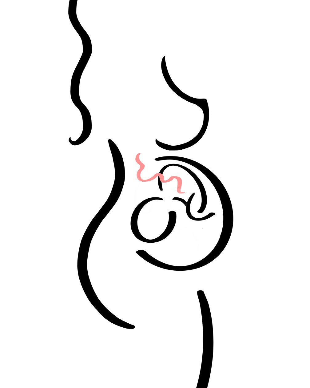怀孕（数字艺术） 作者 埃文·斯克拉