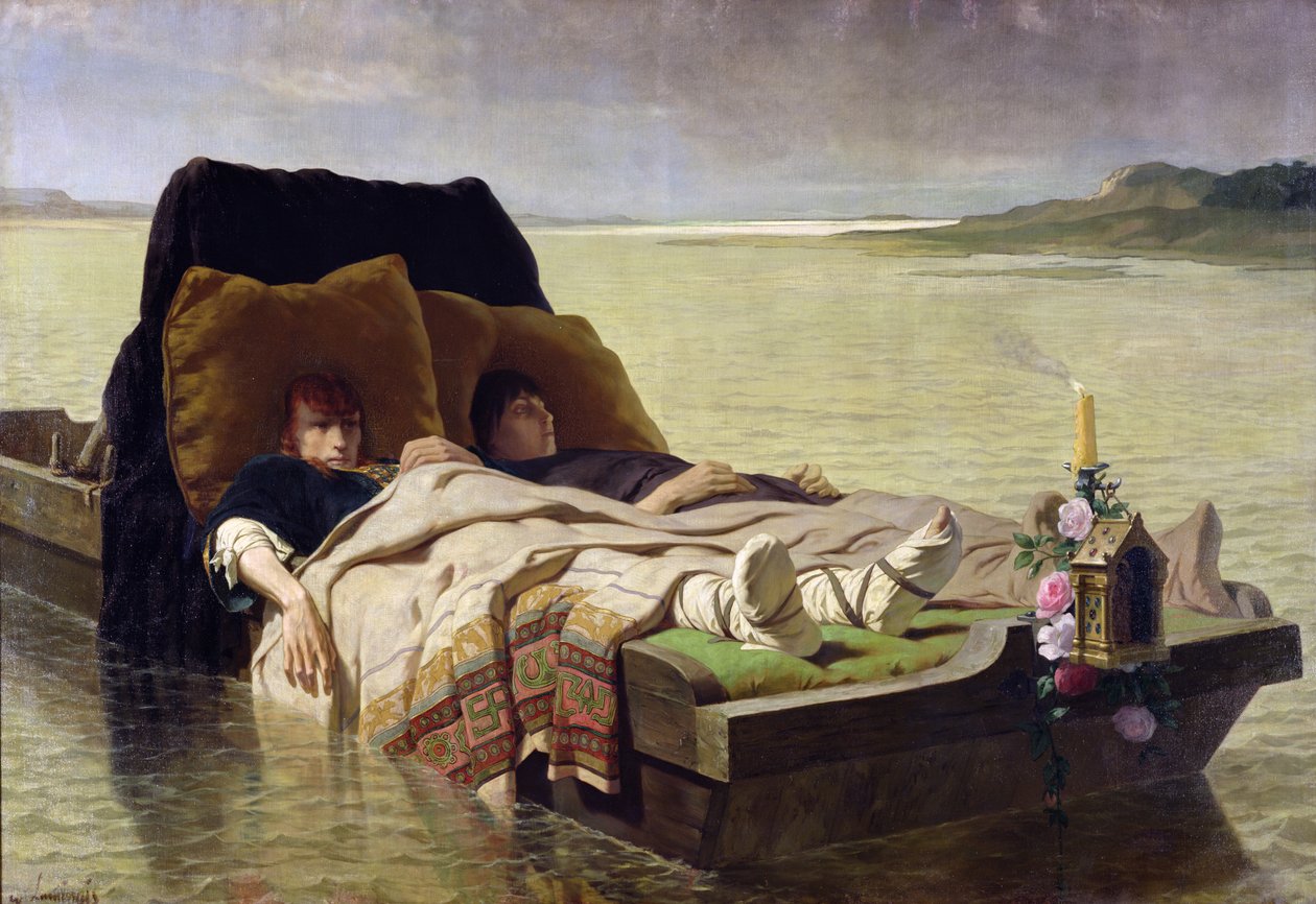 The Enerves de Jumieges，1880 作者 Evariste Vital Luminais
