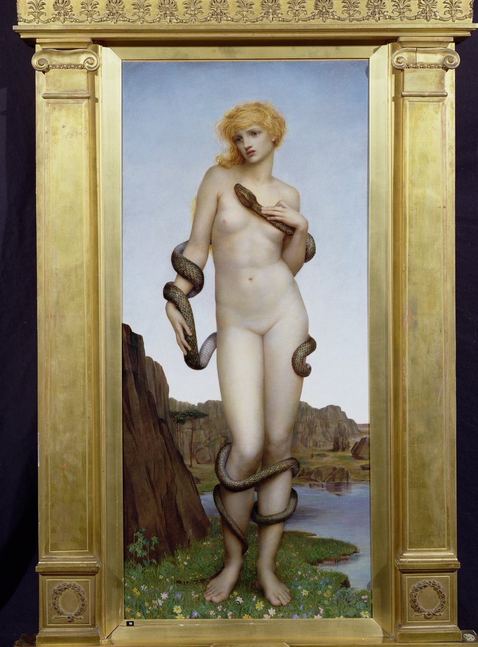 卡德摩斯和Harmonia，1877年 作者 伊夫林·德·摩根（Evelyn De Morgan）