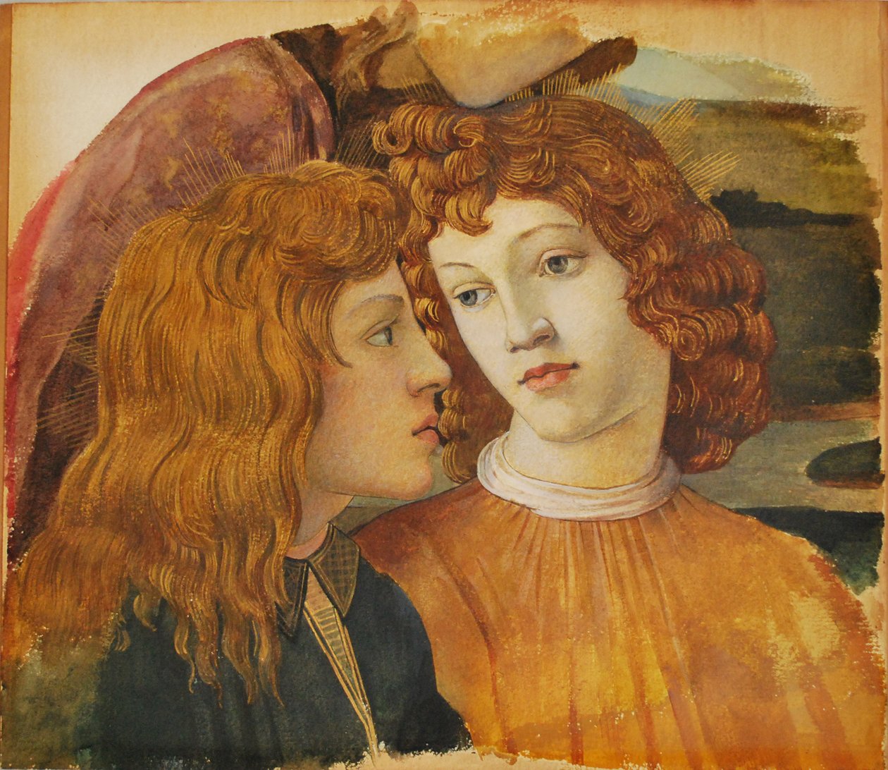 “Magnificat的麦当娜” 作者 伊夫林·德·摩根（Evelyn De Morgan）