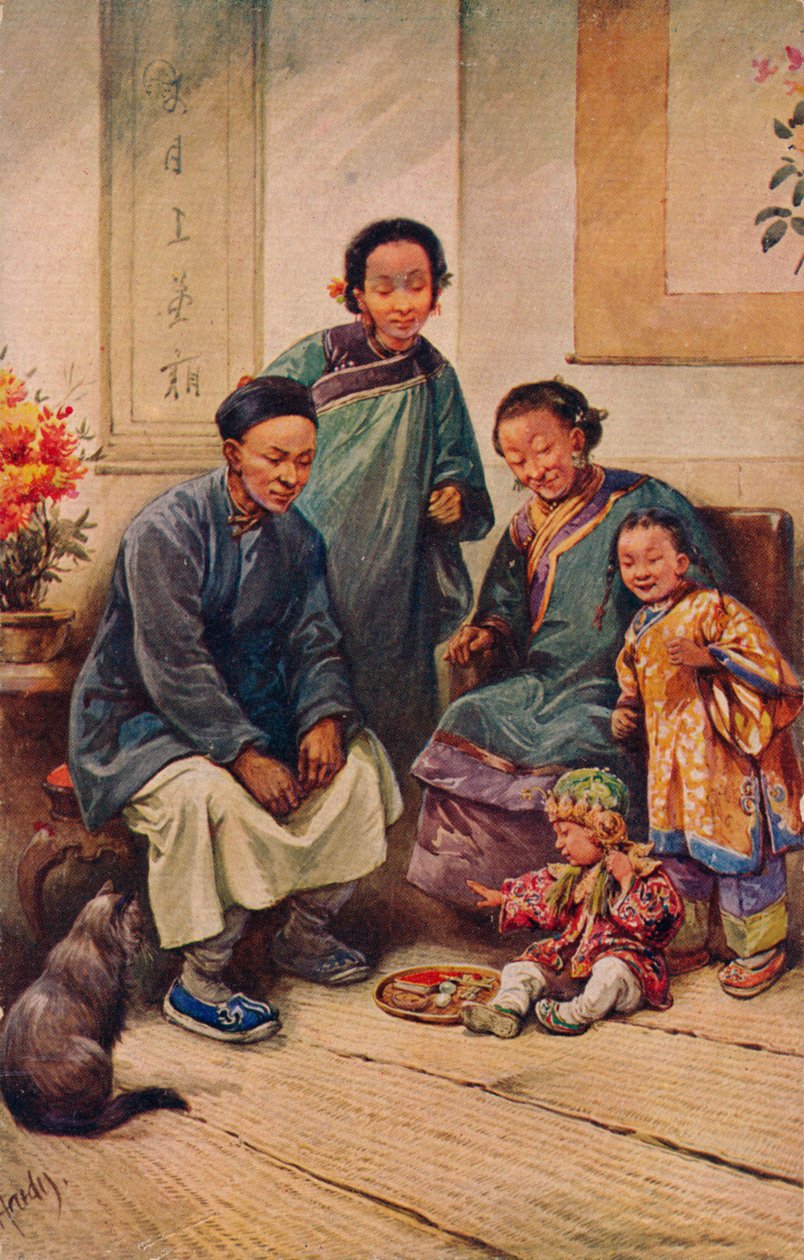 男婴生日，c1910 作者 伊芙琳·伊丽莎白·哈迪
