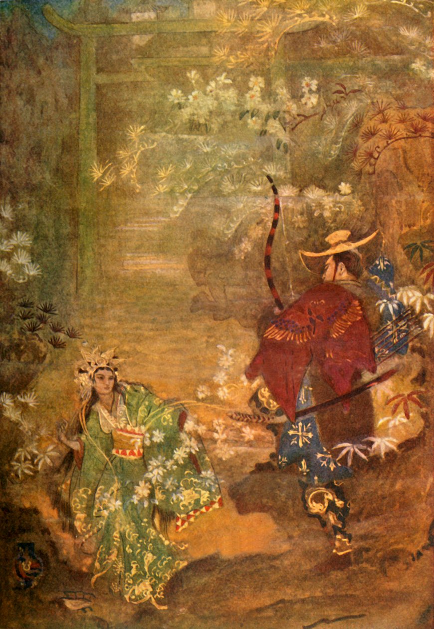 霍里和海神的女儿》，1912年。 作者 伊芙琳·保罗