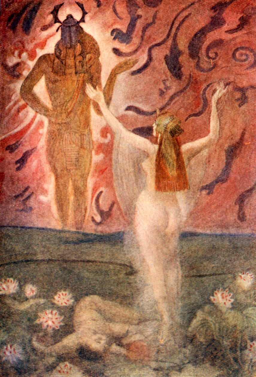 伊希斯和拉》，1915年。 作者 伊芙琳·保罗