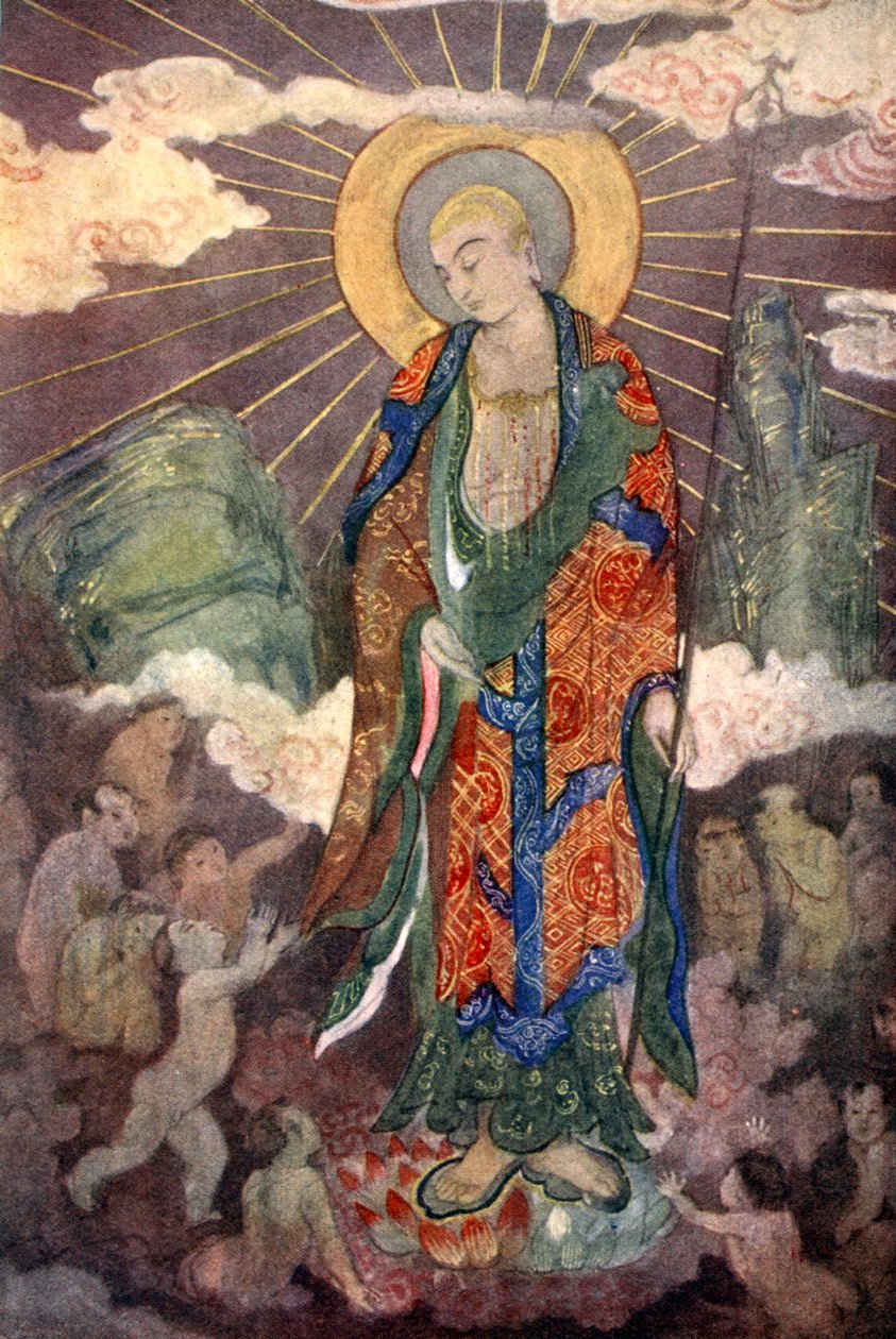 儿童之神地藏，1925年 作者 伊芙琳·保罗