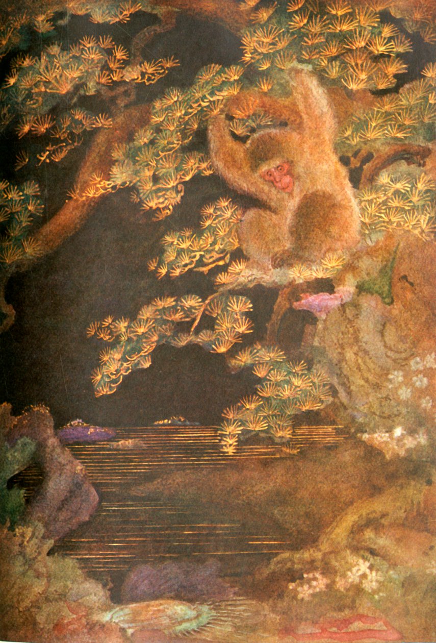 果冻鱼和猴子》，1912年。 作者 伊芙琳·保罗