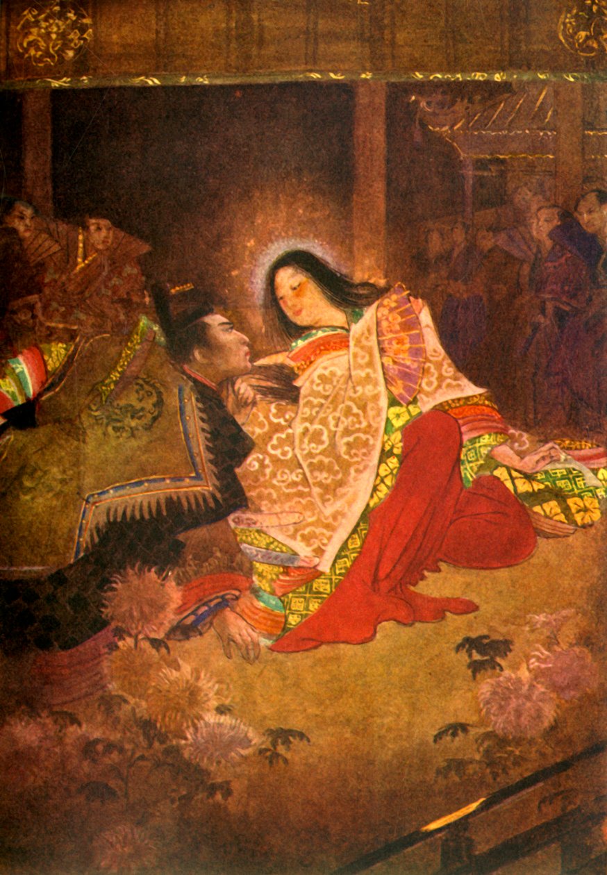 天皇与珠宝女郎》，1912年。 作者 伊芙琳·保罗