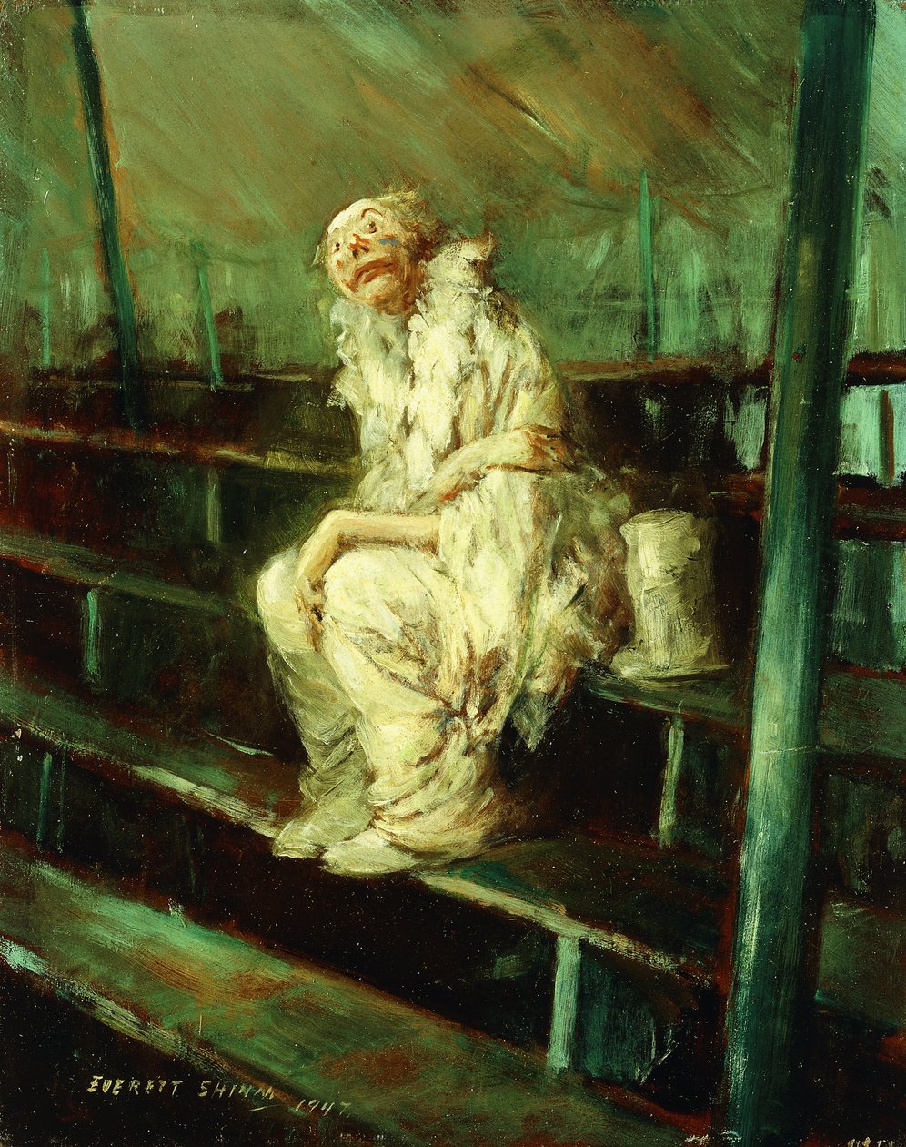 空座上的小丑 作者 Everett Shinn