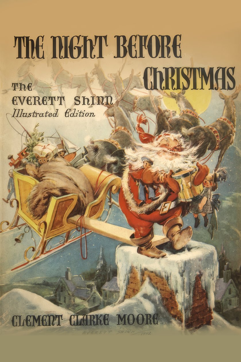 圣诞前夜 作者 Everett Shinn